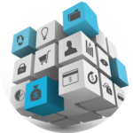 Centralised hub for information icon