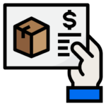 purchase order for inventory management icon