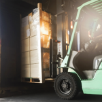 Efficient workers dispatching warehouse goods